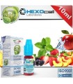 Υγρό αναπλήρωσης Natura FROZEN FOREST FRUITS MIX από την hexocell 10ml (φρούτα & μέντα)