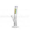 Γυάλινο Μπονγκ SMILEY HANGOVER GLASS ICE BONG 40cm 02590