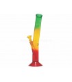 Γυάλινο Μπονγκ RASTA GLASS BONG 33cm 0663 (τρίχρωμο)