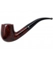 Stanwell Pipe De Luxe 246 9mm Brown Polished πίπα καπνού κυρτή