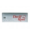 Χαρτάκια στριφτού David Ross Extra Thin (silver)
