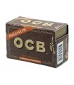 OCB ROLLS+FITER TIPS VIRGIN PAPER SLIM UNBLEACHED