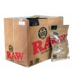 Κουτί με 30 φιλτράκια στριφτού RAW 200 BAG SLIM UNREFINED CELLULOSE (ακατέργαστα)